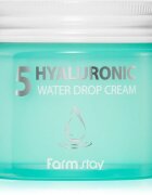 Farmstay Hyaluronic Water Drop Cream cremă pentru față cu acid hialuronic 80 ml