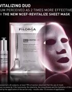FILORGA NCEF -REVITALIZE SHEET MASK masca revitalizanta pentru o piele mai luminoasa 20 ml