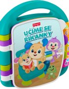 Fisher-Price Musical Book Czech Version carte educativă contrastantă 1 buc
