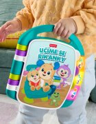 Fisher-Price Musical Book Czech Version carte educativă contrastantă 1 buc