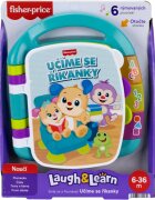 Fisher-Price Musical Book Czech Version carte educativă contrastantă 1 buc