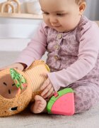 Fisher-Price Snuggly Snacky Capy jucărie de pluș cu zornăitoare 1 buc