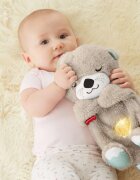 Fisher-Price Soothe & Settle Otter jucărie de pluș cu melodie 1 buc
