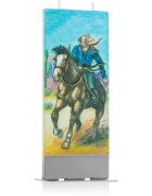 Flatyz Nature Cowboy On Horse lumanare 6x15 cm