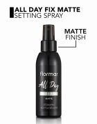 flormar All Day Fix Matte spray de fixare si matifiere make-up 125 ml