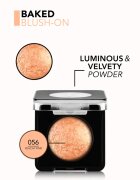 flormar Blush-On Baked blush cu efect iluminator culoare 056 Peachy Pink 4 g