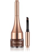 flormar Brow Pomade pomadă pentru sprâncene cu pensula culoare 02 Light Brown 22 g