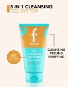 flormar Combination & Oily Skin 3in1 Cleansing Gel gel de curatare 3 in 1 pentru ten gras și mixt 150 ml