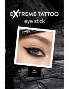 flormar Extreme Tattoo Eye Stick gel contur ochi de lungă durată culoare 001 Onyx 1.4 g