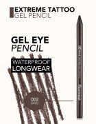 flormar Extreme Tattoo Gel Pencil eyeliner gel rezistent la apă culoare 02 Walnut 1.2 g
