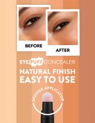 flormar Eye Puff Concealer corector lichid cu aplicator de burete culoare 002 Light 3.3 ml