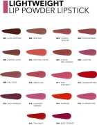 flormar Lightweight Lip Powder Lipstick ruj cu persistență îndelungată cu efect mat culoare 002 New Day 3 g
