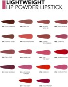 flormar Lightweight Lip Powder Lipstick ruj cu persistență îndelungată cu efect mat culoare 017 This Night 3 g