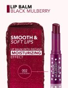 flormar Lip Balm balsam de buze cu aromă culoare 002 Black Mulberry 3 g