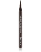 flormar Midnight Matte Eyeliner eyeliner în fix cu efect matifiant culoare 02 Brown 1 ml