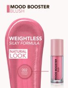 flormar Mood Booster Blush fard de obraz lichid culoare 002 Immortal Flowe 4 ml
