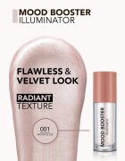 flormar Mood Booster Illuminator crema de strălucire cu aplicator culoare 001 Moon Glow 4 ml