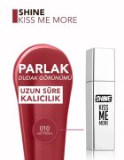 flormar Shine Kiss Me More ruj de buze lichid culoare 010 Meet Friends 3.5 ml