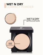 flormar Wet & Dry Compact Powder pudră unificatoare compactă culoare 005 Medium Caramel 10 g
