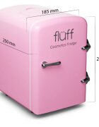 Fluff Cosmetics Fridge Pink minifrigider pentru cosmetice 185x250x280 mm 1 buc