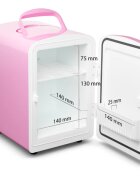 Fluff Cosmetics Fridge Pink minifrigider pentru cosmetice 185x250x280 mm 1 buc
