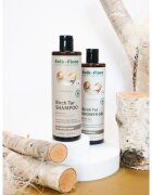 Folk & Flora Birch Tar Sampon curatare profunda pentru piele uscata actionand impotriva senzatiei de mancarime 400 ml