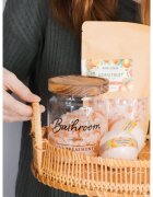 Folk & Flora Grapefruit sare de baie cu efect calmant 500 g