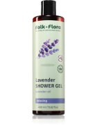 Folk & Flora Lavender gel de dus relaxant 400 ml