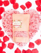 Folk & Flora Raspberry & Rose sare de baie 500 g