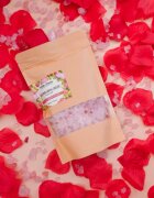 Folk & Flora Raspberry & Rose sare de baie 500 g