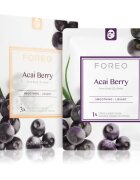 FOREO Farm to Face Sheet Mask Acai Berry mască textilă antioxidantă 3x20 ml