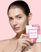 FOREO Farm to Face Sheet Mask Bulgarian Rose mască textilă hidratantă 3x20 ml