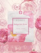 FOREO Farm to Face Sheet Mask Bulgarian Rose mască textilă hidratantă 3x20 ml