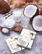 FOREO Farm to Face Sheet Mask Coconut Oil mască textilă nutritivă 3x20 ml