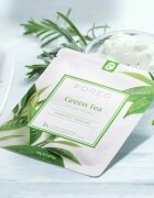 FOREO Farm to Face Sheet Mask Green Tea masca de celule cu efect calmant pentru ten mixt 3x20 g