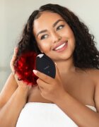 FOREO FLIP™ Play Advanced 3-in-1 pieptene de păr cu iluminare LED de fundal Midnight Magic 1 buc