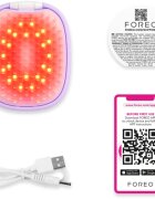 FOREO FLIP™ plus LED Detangling Hairbrush perie de par cu iluminare LED de fundal 1 buc