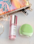FOREO LUNA™4 Go dispozitiv sonic de curățare pentru călătorii Pistachio