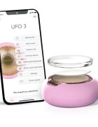 FOREO UFO™ 3 5-in-1 aparat sonic pentru accelerarea efectului măștilor de ten Pearl Pink 1 buc