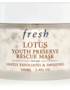 fresh Lotus Youth Preserve Rescue Mask masca pentru exfoliere anti-îmbătrânire 100 ml