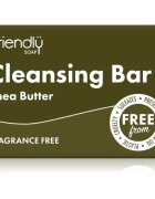 Friendly Soap Cleansing Bar Shea Butter săpun natural faciale 95 g