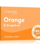 Friendly Soap Natural Soap Orange & Grapefruit săpun natural 95 g