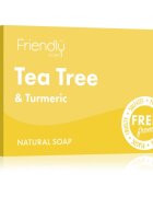 Friendly Soap Natural Soap Tea Tree & Turmeric săpun natural 95 g