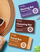 Friendly Soap Shaving Bar Orange & Lavender săpun natural pentru ras 95 g