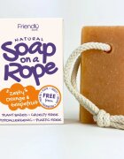 Friendly Soap Soap on a Rope Orange & Grapefruit săpun natural pe șnur 95 g