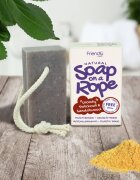 Friendly Soap Soap on a Rope Patchouli & Sandalwood săpun natural pe șnur 95 g