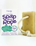 Friendly Soap Soap on a Rope Peppermint & Poppy Seeds săpun natural pe șnur 95 g