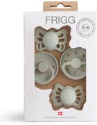 FRIGG Baby's First Pacifier​ Moonlight Sailing suzetă Sage
