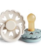 FRIGG Fairytale Size 2:6-18 months suzetă The Ugly Duckling/Ole Lukoie 2 buc