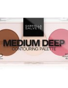 Gabriella Salvete Contouring Palette Patela pentru conturul fetei culoare 02 Medium Deep 9 g